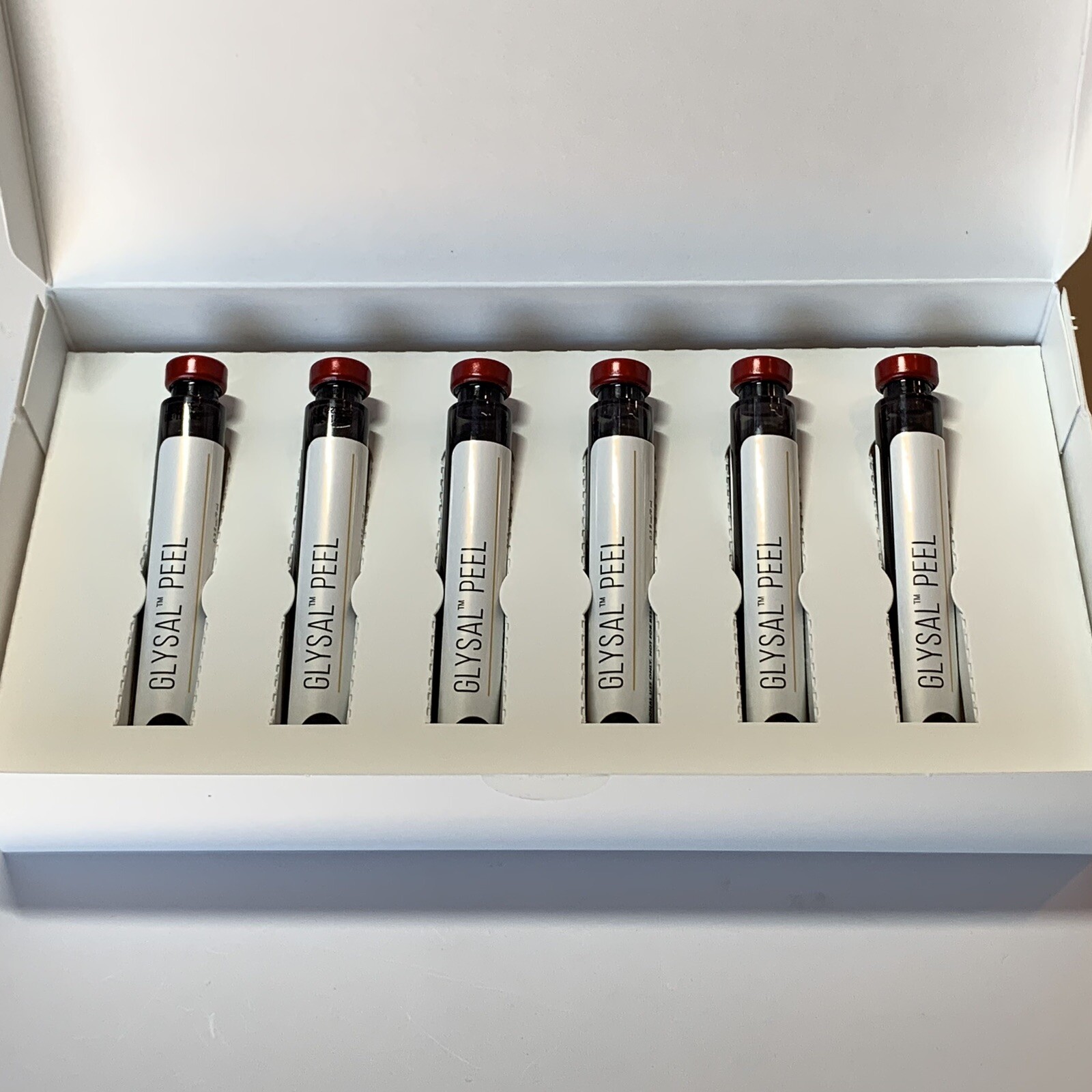 GlySal Peel (15% Glycolic) – Box of 6 Vials – 03/2026 for Hydrafacial Handpiece