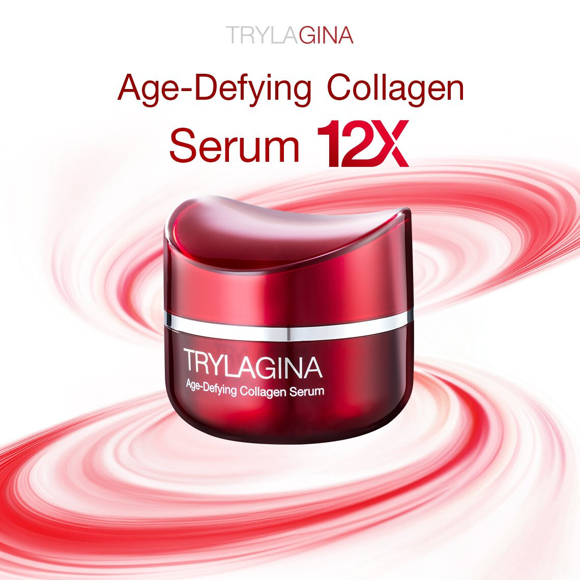30g TRYLAGINA Age-Defying Collagen Serum 12X Anti-Aging Wrinkle Moisturizing