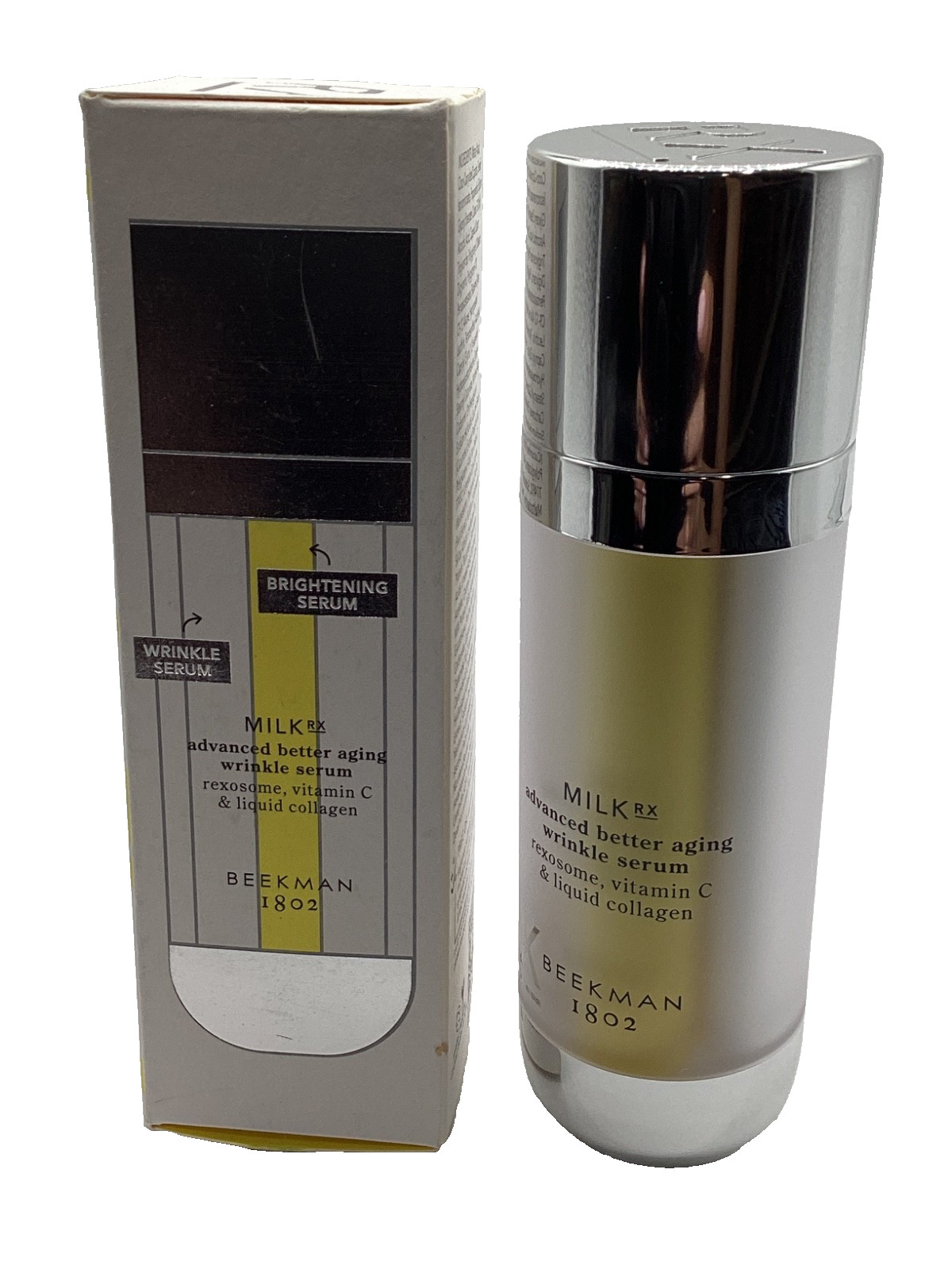 Beekman 1802 -MILK RX Advanced Better Aging Wrinkle Serum 1oz/30 ml NEW IN BOX