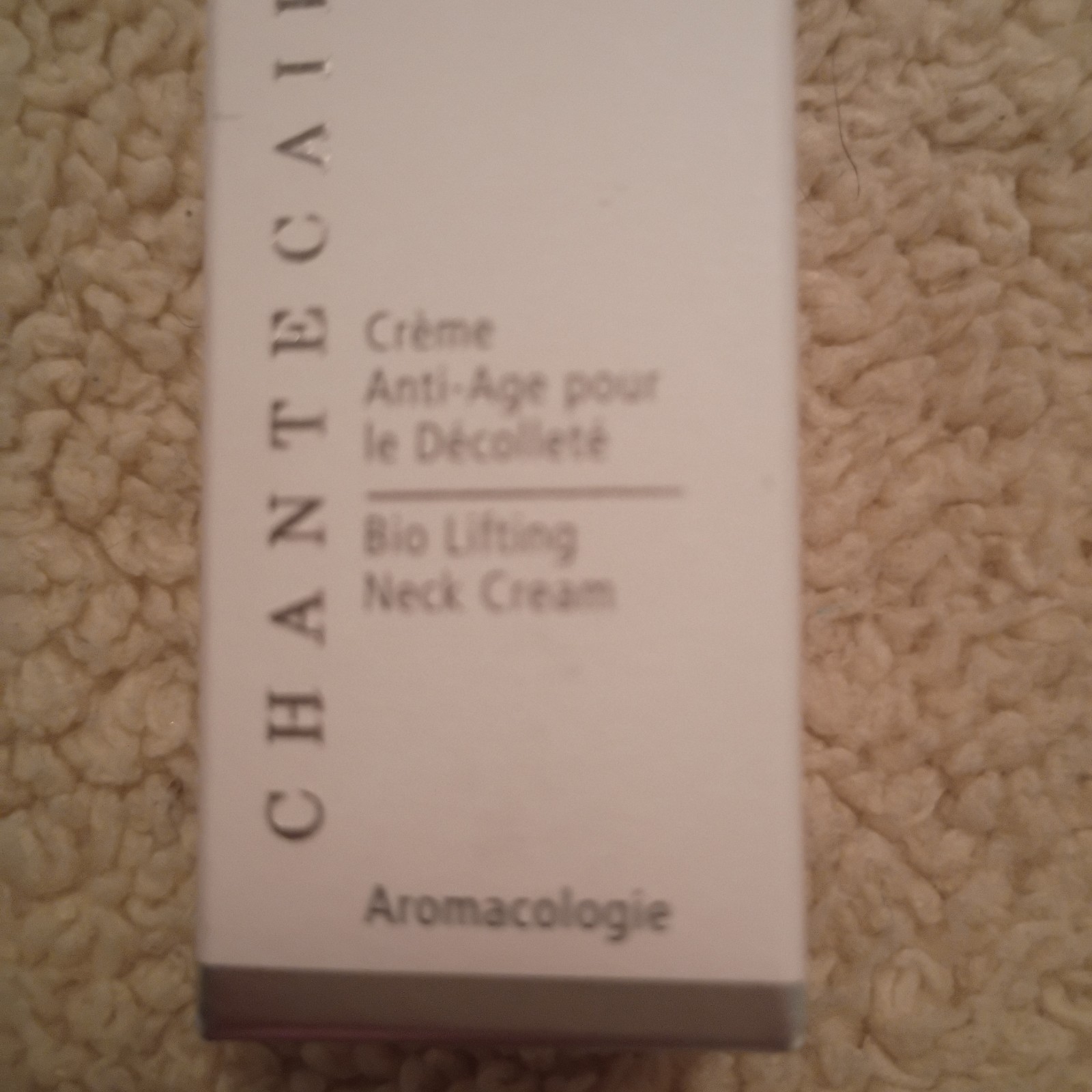 CHANTECAILLE BIO LIFTING NECK CREAM Aromacologie 8ML/0.27 OZ New Anti-Aging