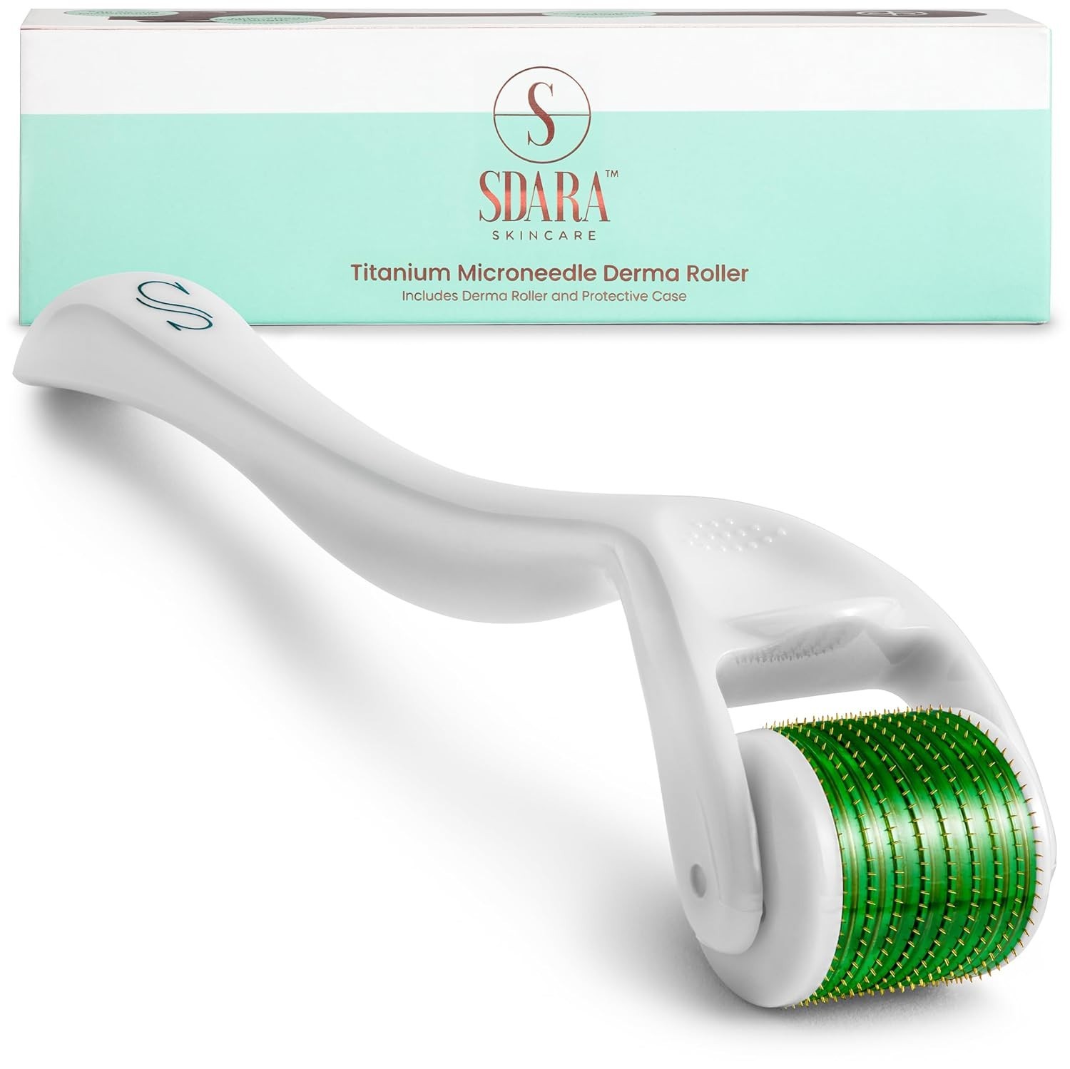 Derma Roller Microneedling Roller for Face – Includes Free Storage Case Pack …