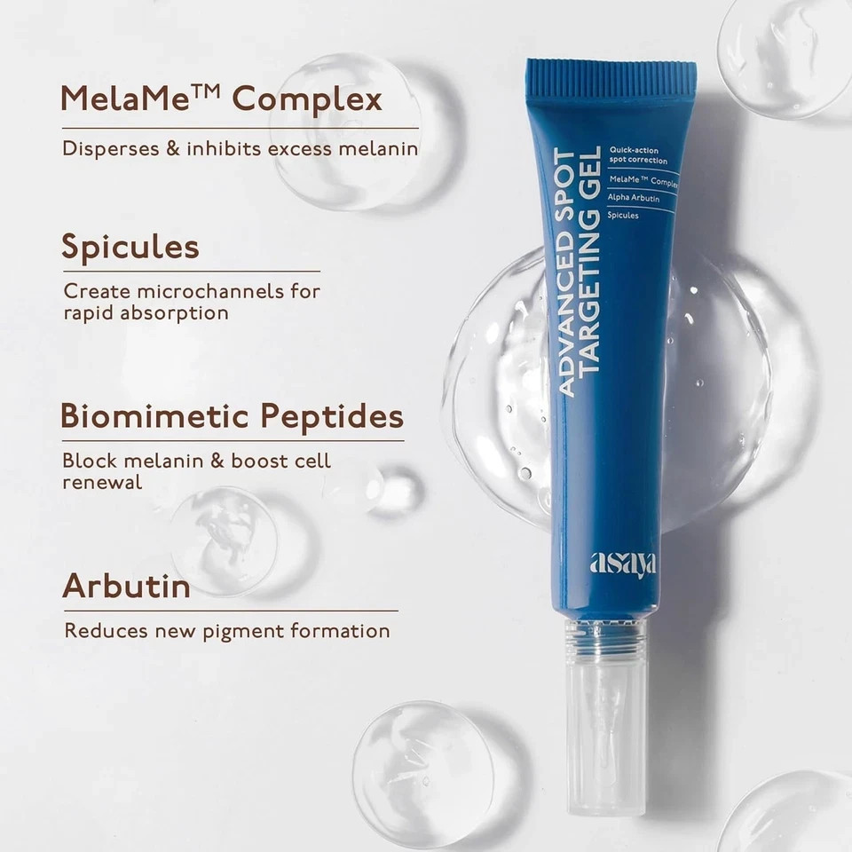 Asaya Advanced Dark Spot Targeting Gel Hyperpigmentation & Scars all skin 15g