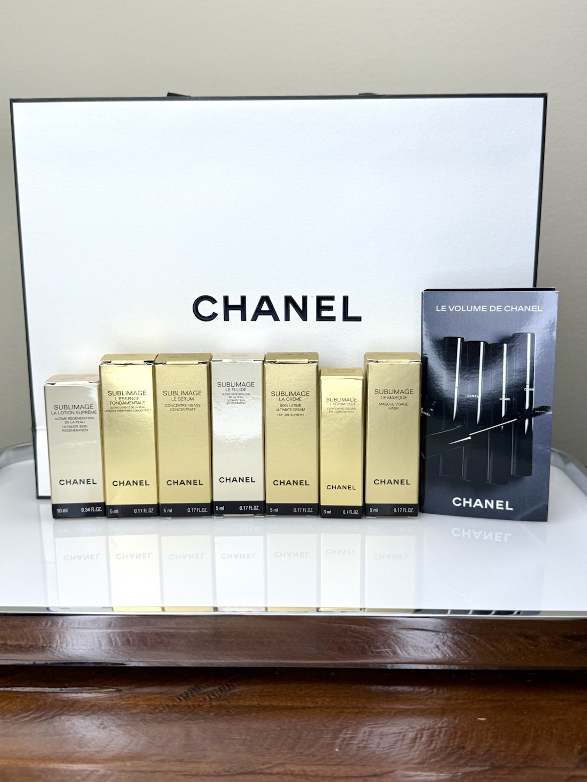 CHANEL SUBLIMAGE •Skincare Discovery Travel Set