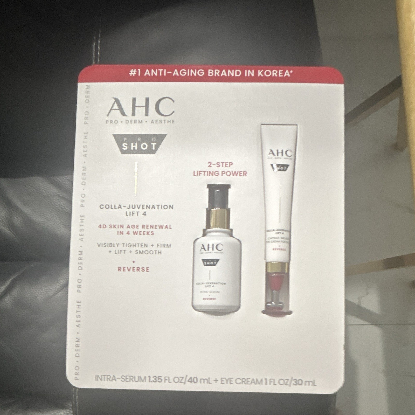 A.H.C Pro Shot 2-Step Lifting Power Set Intra-Serum + Eye Cream 40mL+30mL