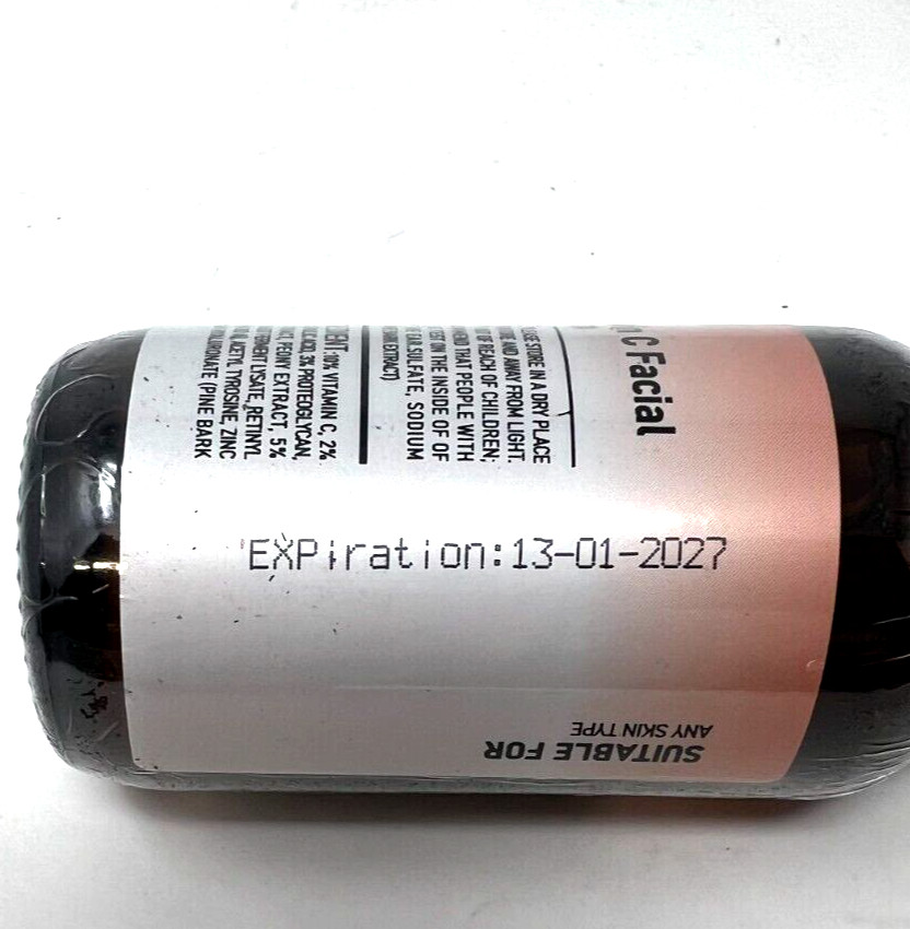 VGO Vitamin C Facial Serum Brightening/Whitening Formula exp 01/27 – NO BOX
