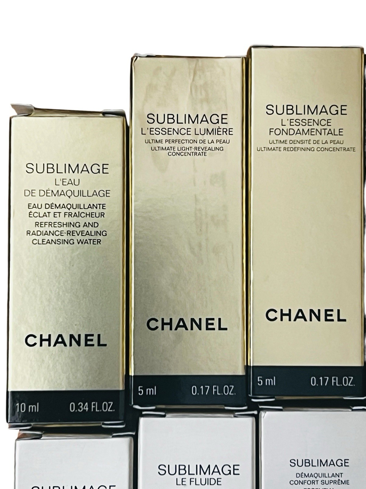 CHANEL Sublimage Sample Lot of 14 La Creme L’Essence Cleanser Eye 0.17 oz /5 ml