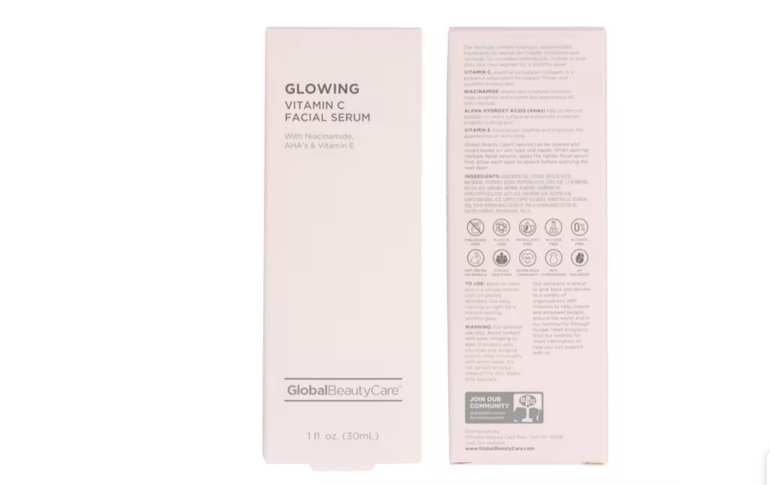 Global Beauty Care Glowing Skincare Collection