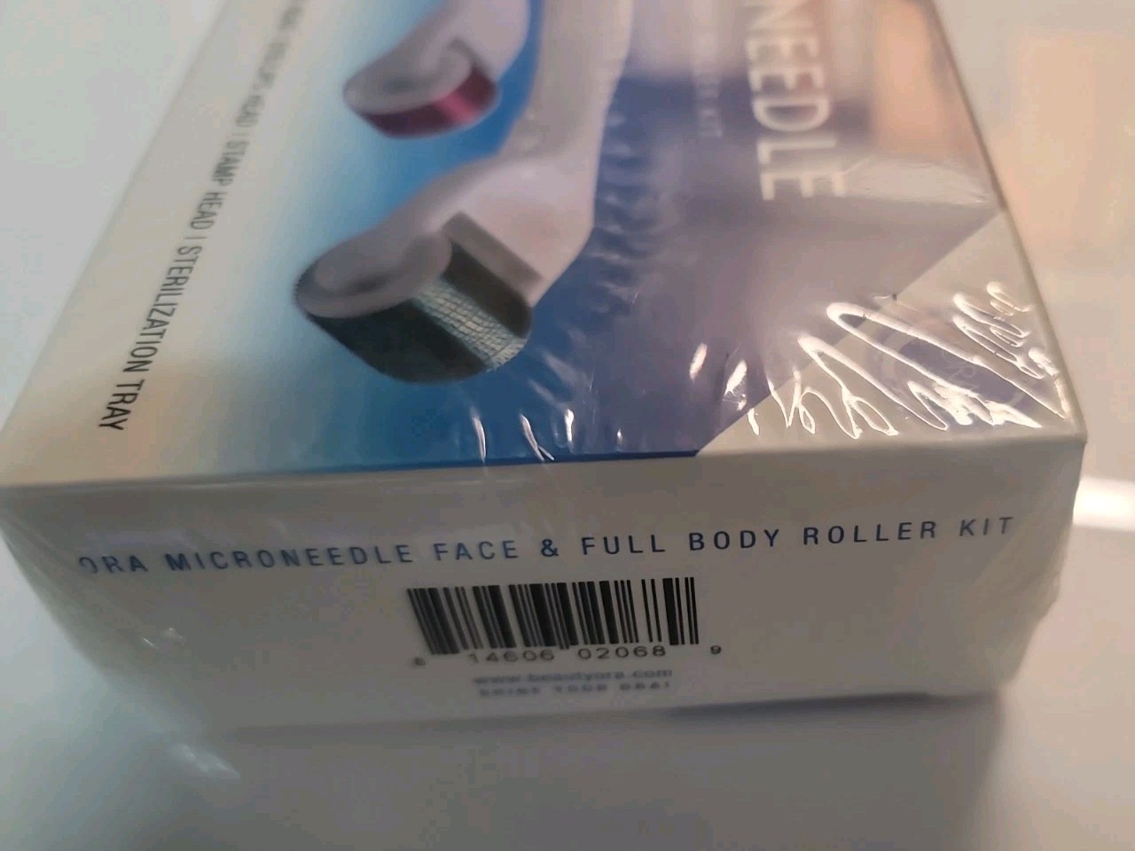 ORA Microneedle Face & Full Body Roller 6-Piece Kit NIB Sealed