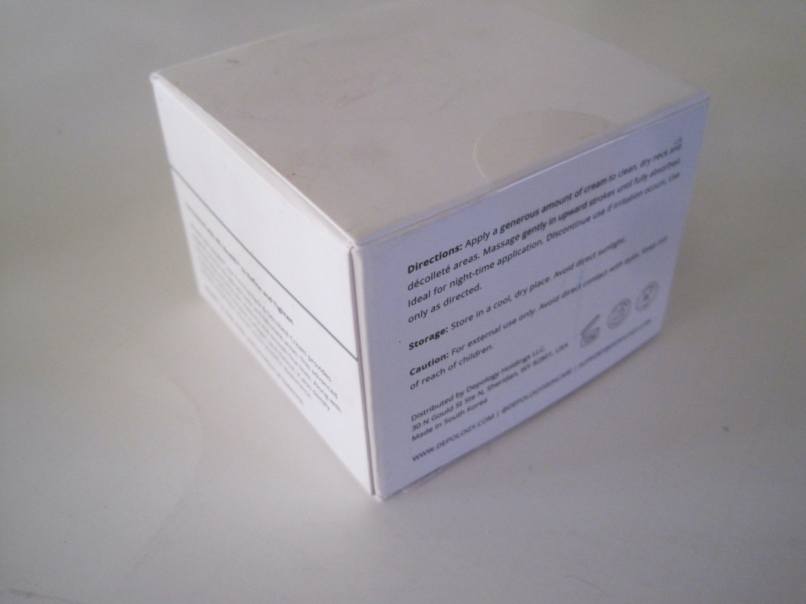 Depology Firming Neck & Decollette Cream 50 ML Or 1.69 fl oz NIB Sealed