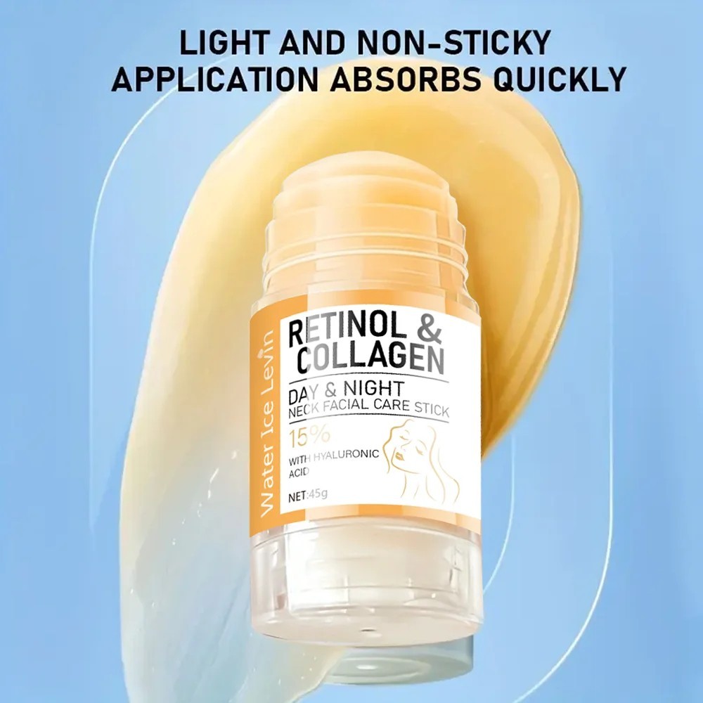 45g Retinol Collagen Neck Cream Stick Day Night Moisturizing Anti Aging