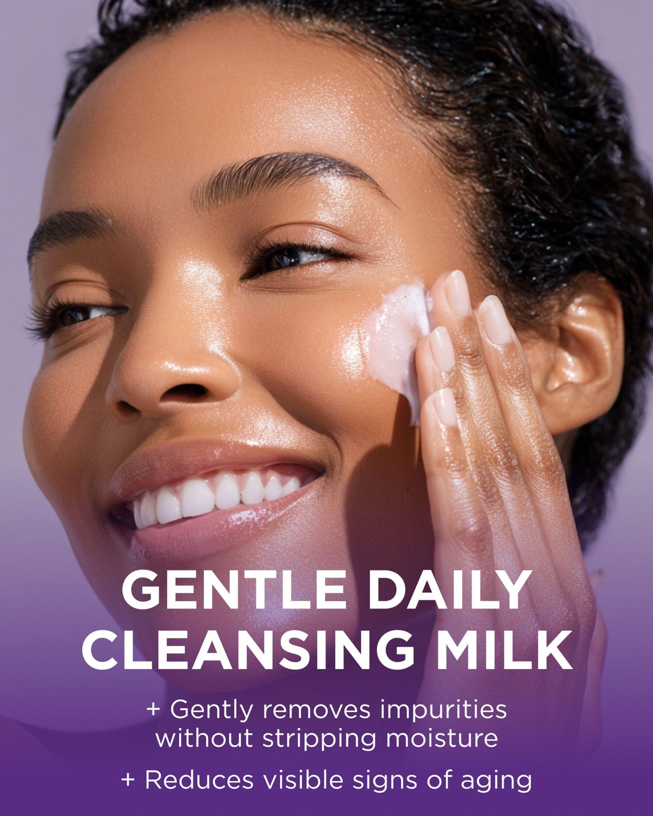 Andalou Naturals Age Defying Apricot Probiotic Cleansing Milk | Gentle Daily Hyd