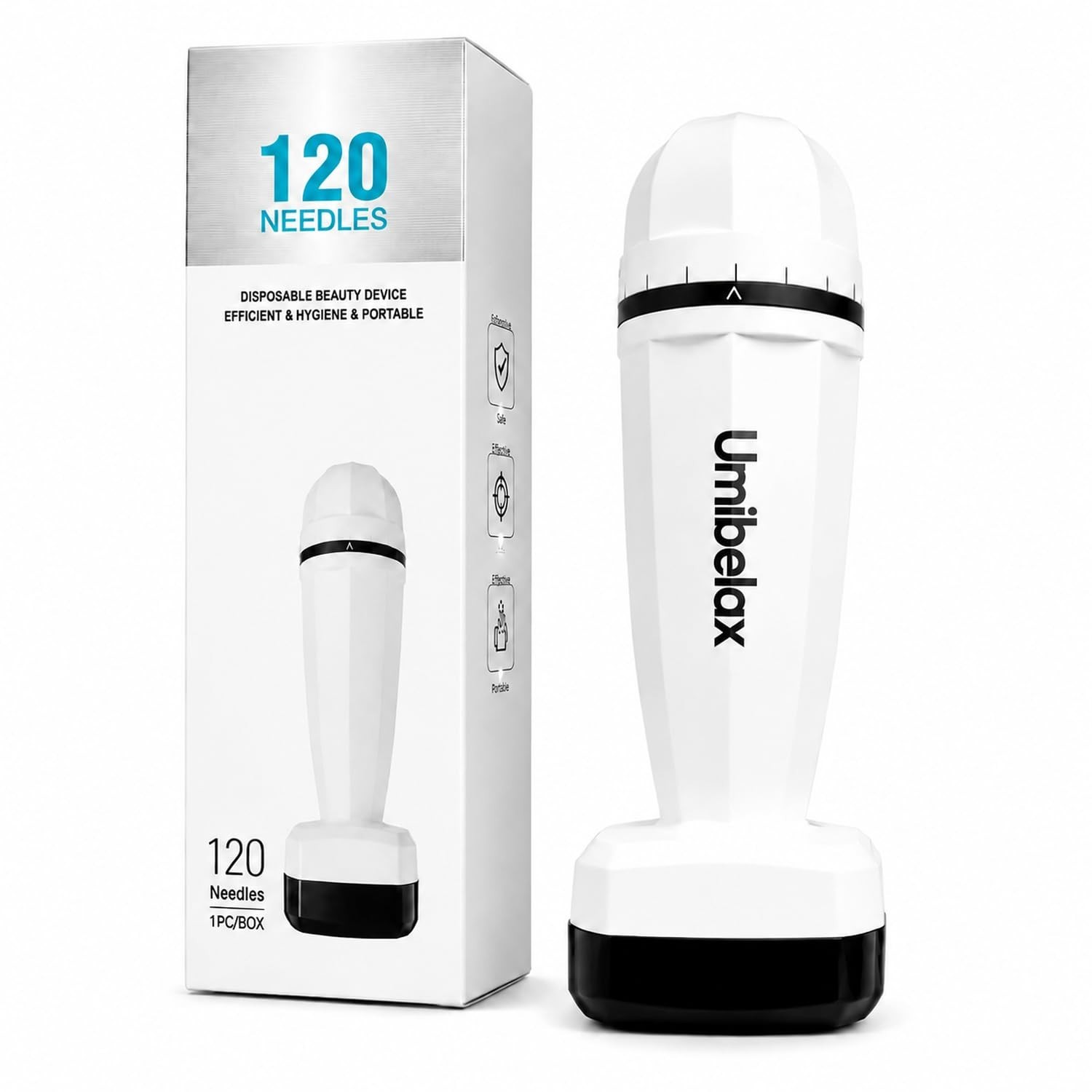 Microneedling Derma Stamp for Hair, Beard, Scalp & Face – 0.25mm Dermaroller