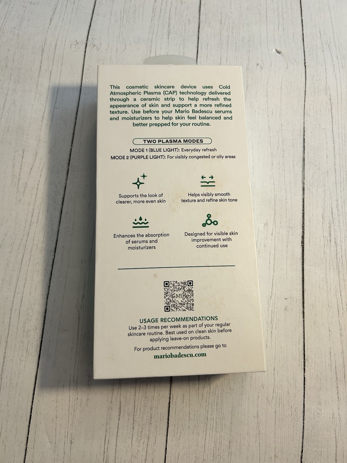 Mario Badescu Plasma Wand – Cold Atmospheric Plasma CAP Technology- New In Box