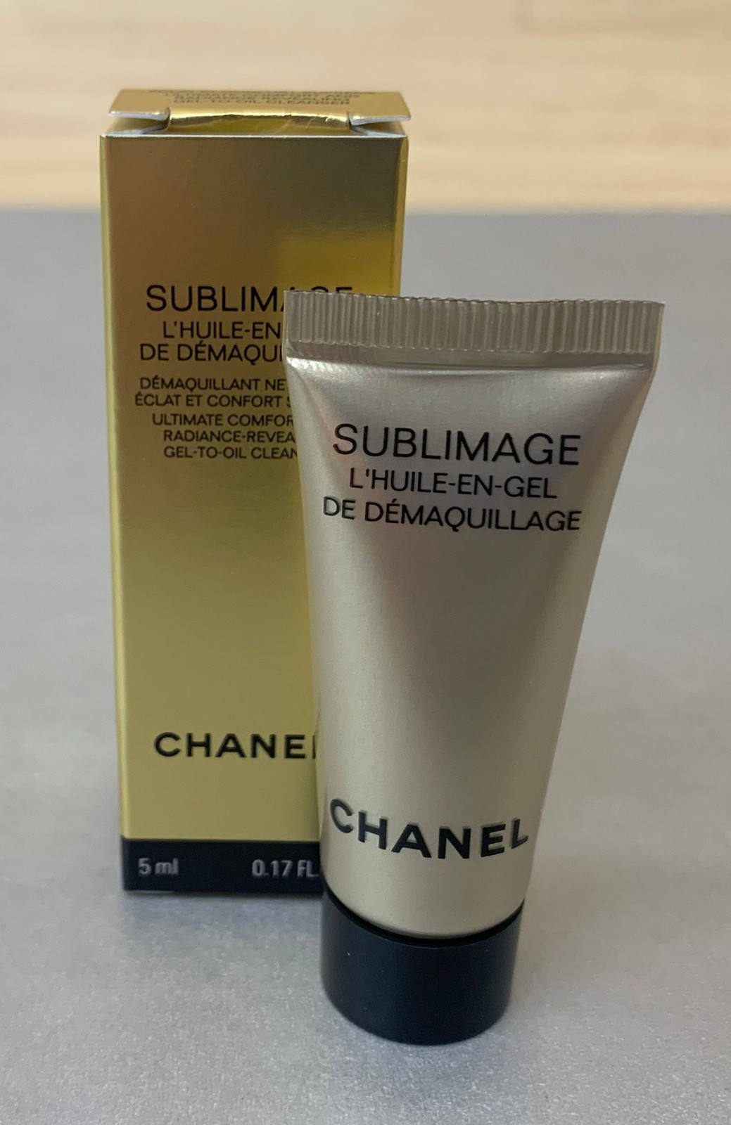 4x Chanel Sublimage L’huile-en-Gel De Demaquillage Gel-to-Oil Cleanser 0.17fl oz
