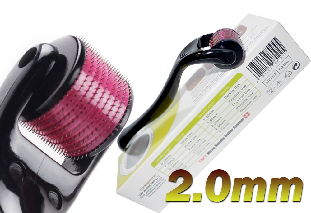 Derma Skin Roller 2.0m Stretch Marks, Acne, Scars, Cellulite, Wrinkles (540 Pin)