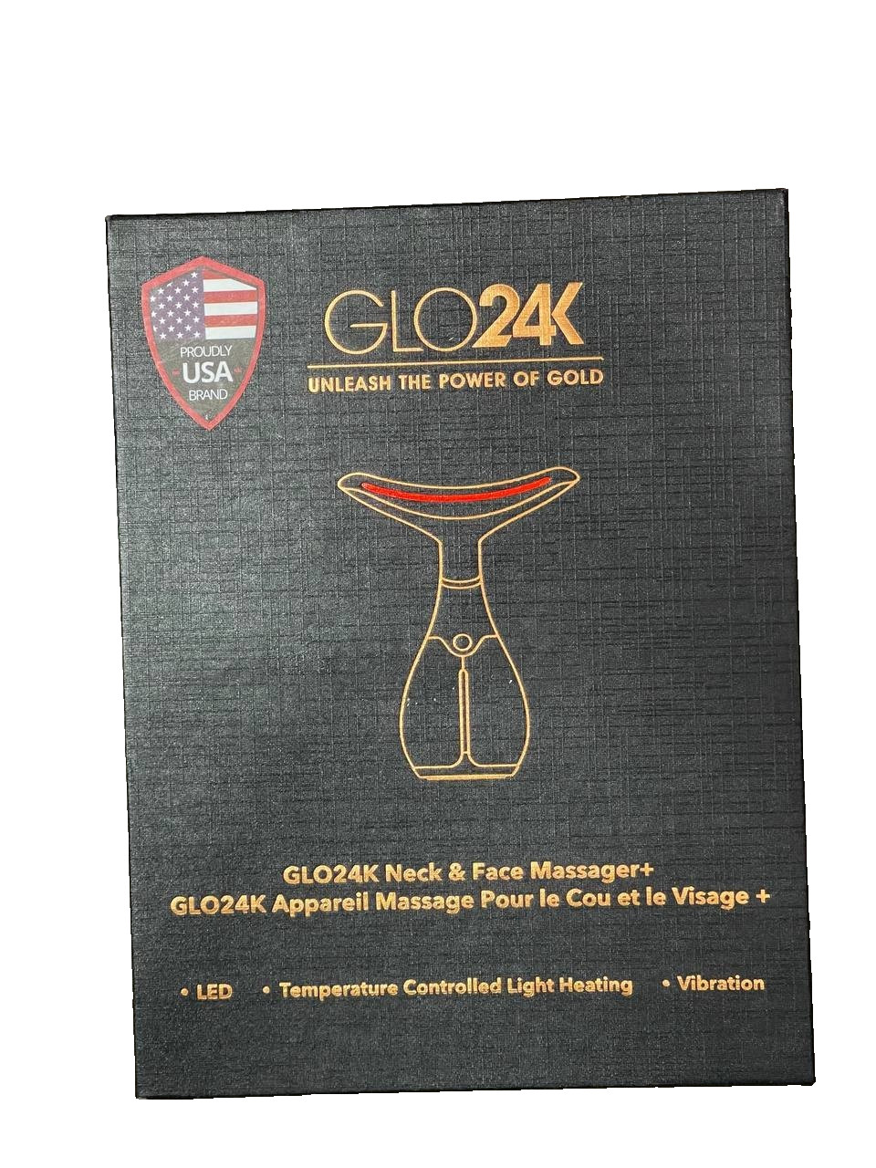 Skin Rejuvenation Beauty Device for Face and Neck GLO24K