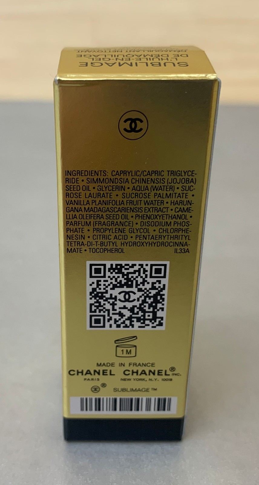 4x Chanel Sublimage L’huile-en-Gel De Demaquillage Gel-to-Oil Cleanser 0.17fl oz