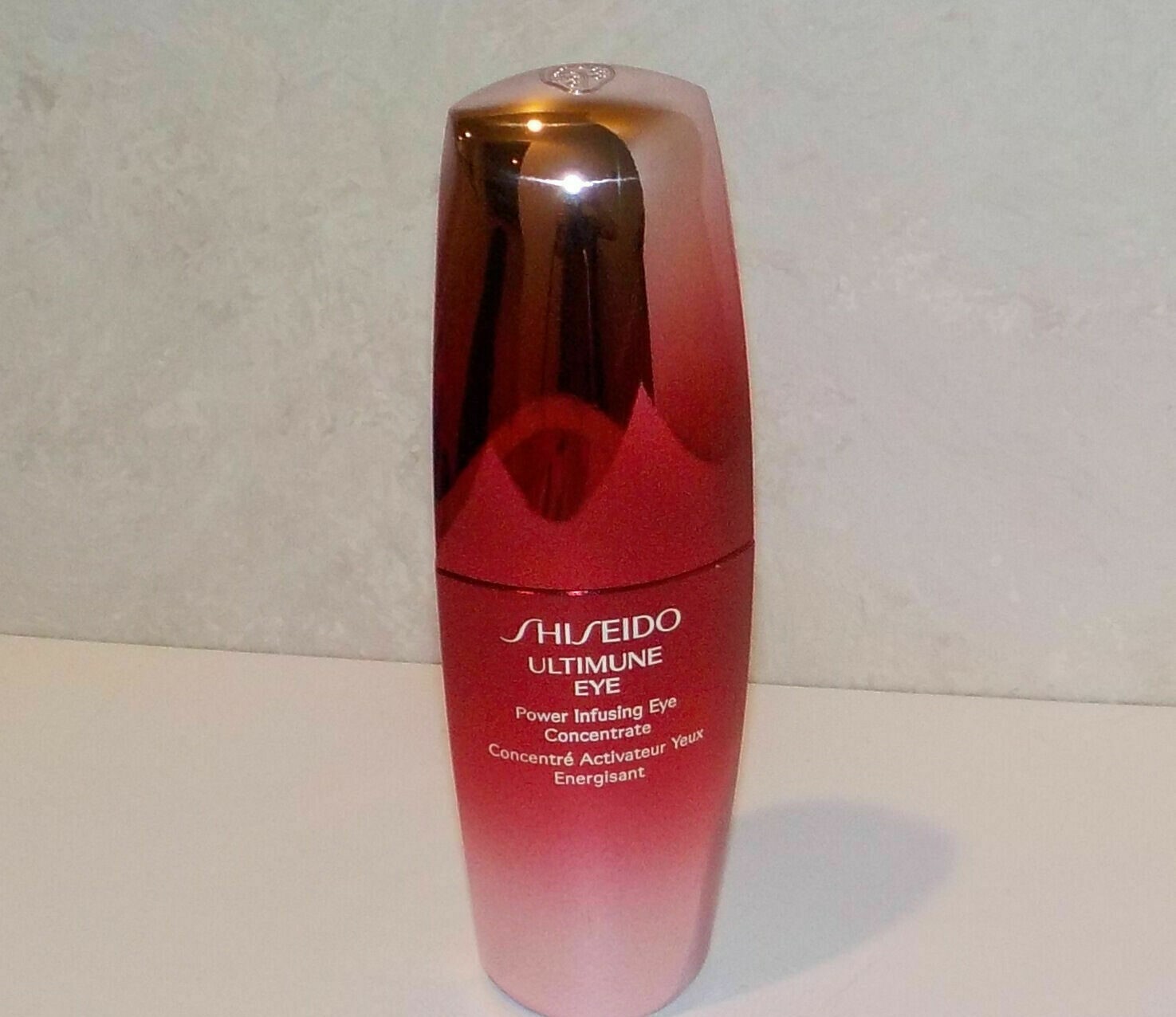 SHISEIDO Ultimune Eye Power Infusing Eye Concentrate .54 Oz Pump Full Size