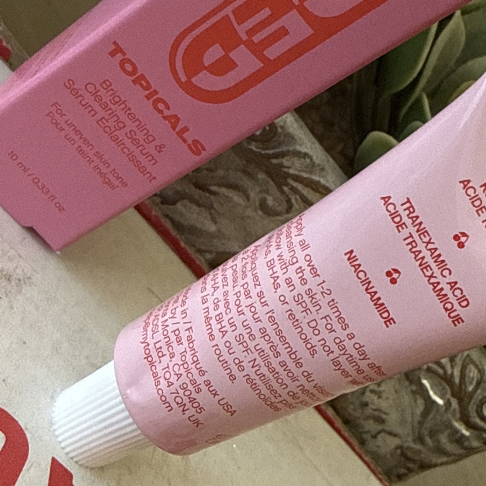 BNIB Topicals Faded Brightening and Clearing Serum Travel Size 10 ml