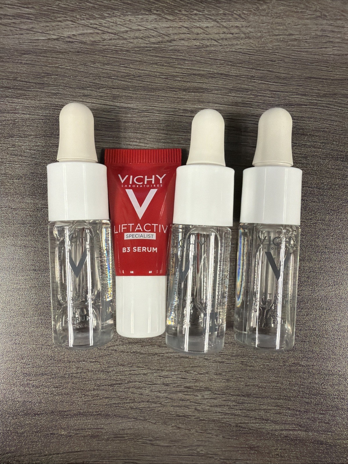 Variety Lot of 9 Vichy Serum (B3 Serum, HA Serum, Mineral 89)