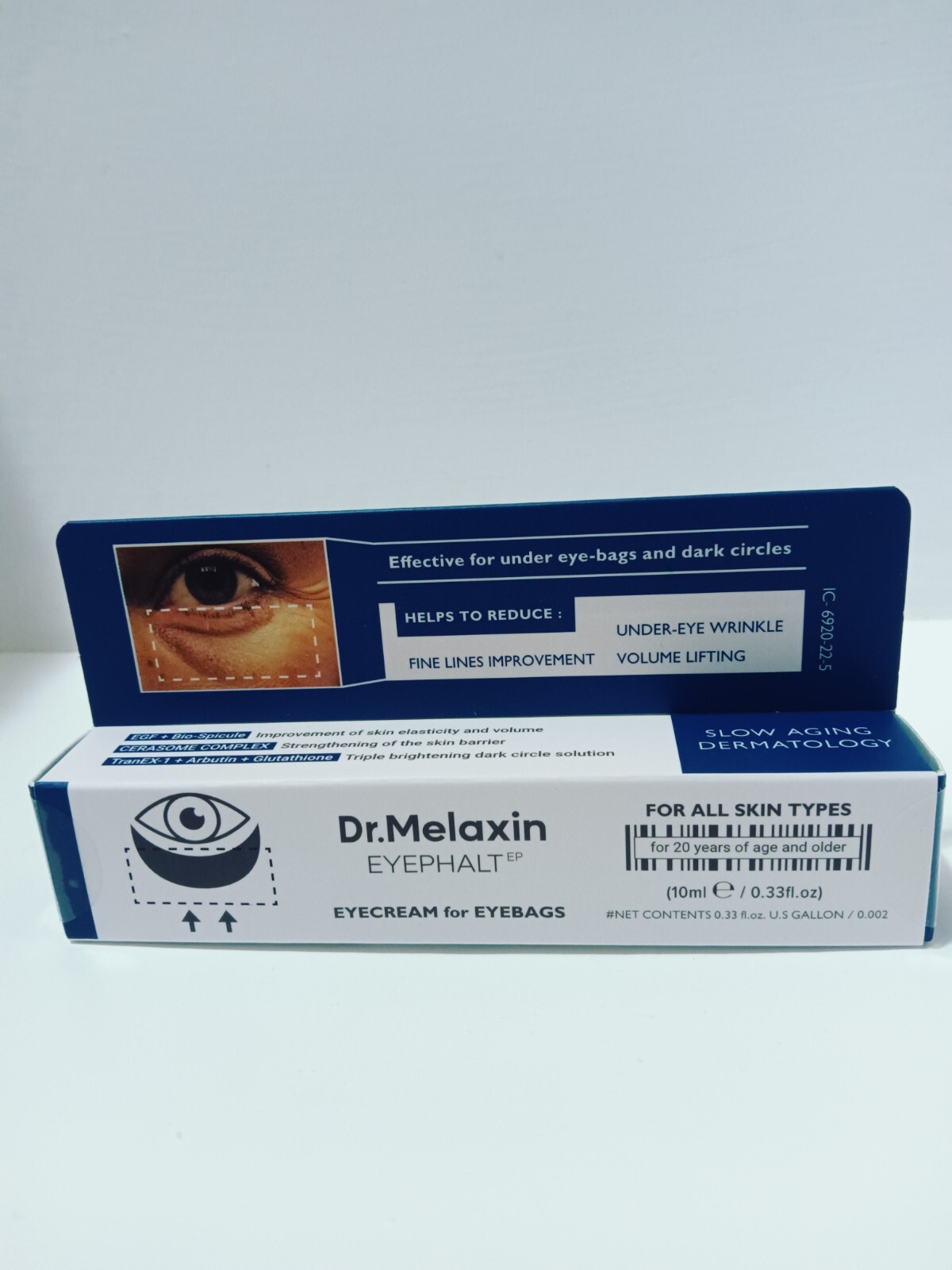 [Dr. melaxin] Eyephalt Eyecream for Eyebags, K-beauty , 10ml