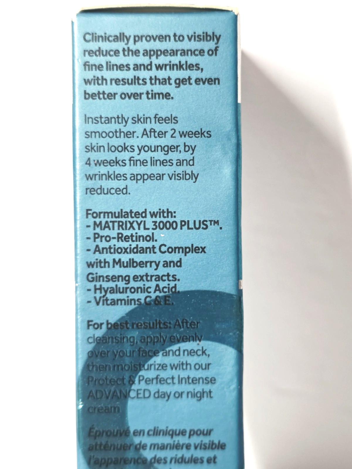 No7 Protect & Perfect Intense Advanced Serum 1oz Wrinkles Anti-Aging Fine Lines