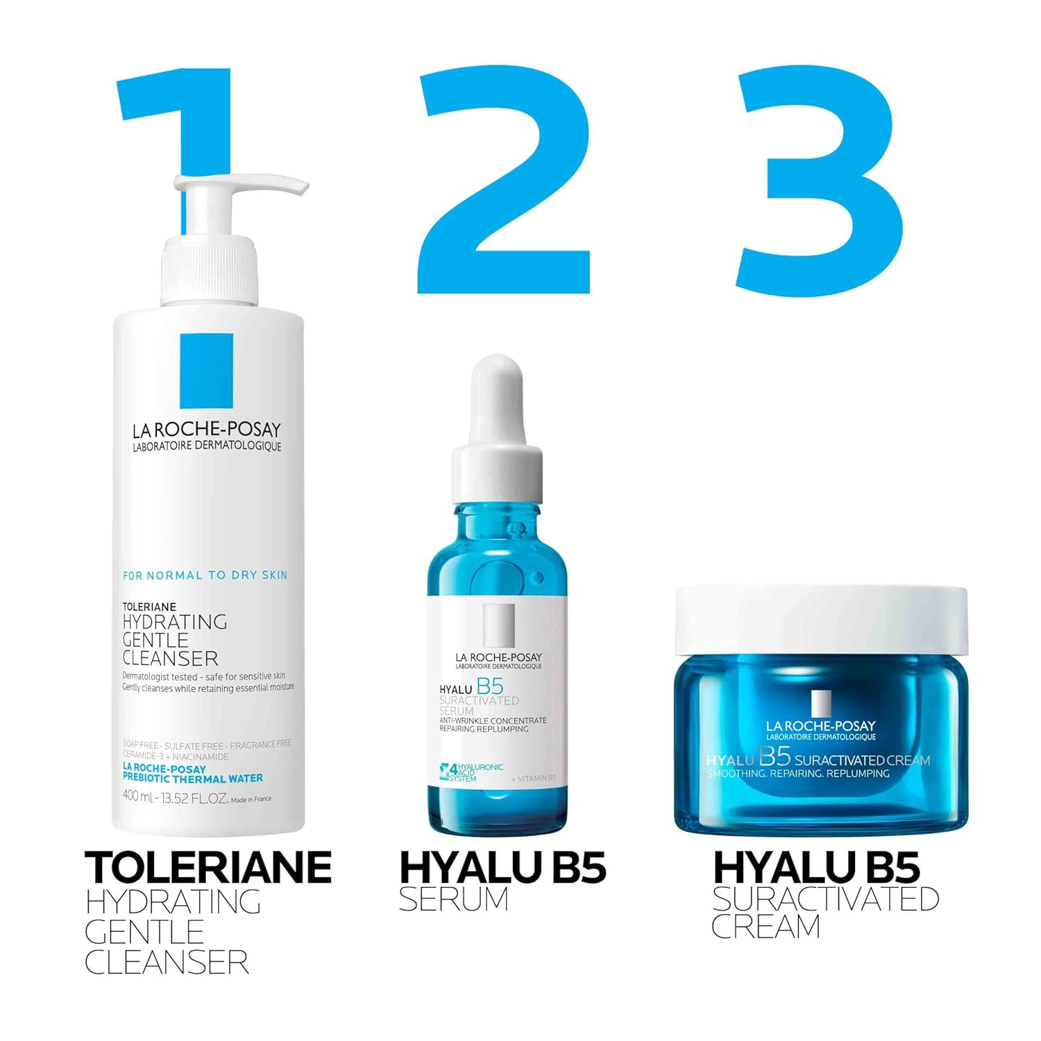 Hyalu B5 Pure Hyaluronic Acid Serum for Face, Vitamin B5 + Hyaluronic Acid + Mad
