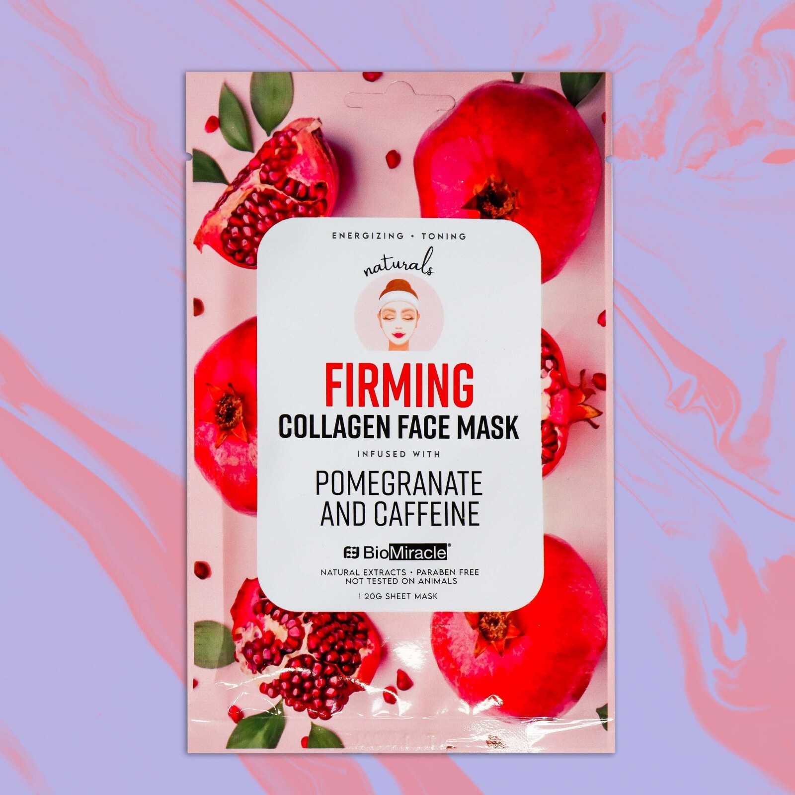 10ct BioMiracle Korean Skin Firming Hydrating Collagen Face Mask Reduce Wrinkle