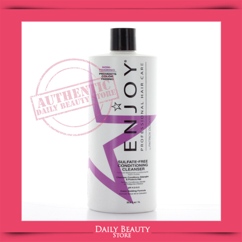 Enjoy Luxe Sulfate Free Conditioning Cleanser 33oz NEW FASTSHIP