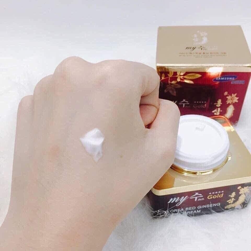 MY SU GOLD Korea Red Ginseng Aqua Wrinkle & Whitening Cream 50ml “MADE IN KOREA”