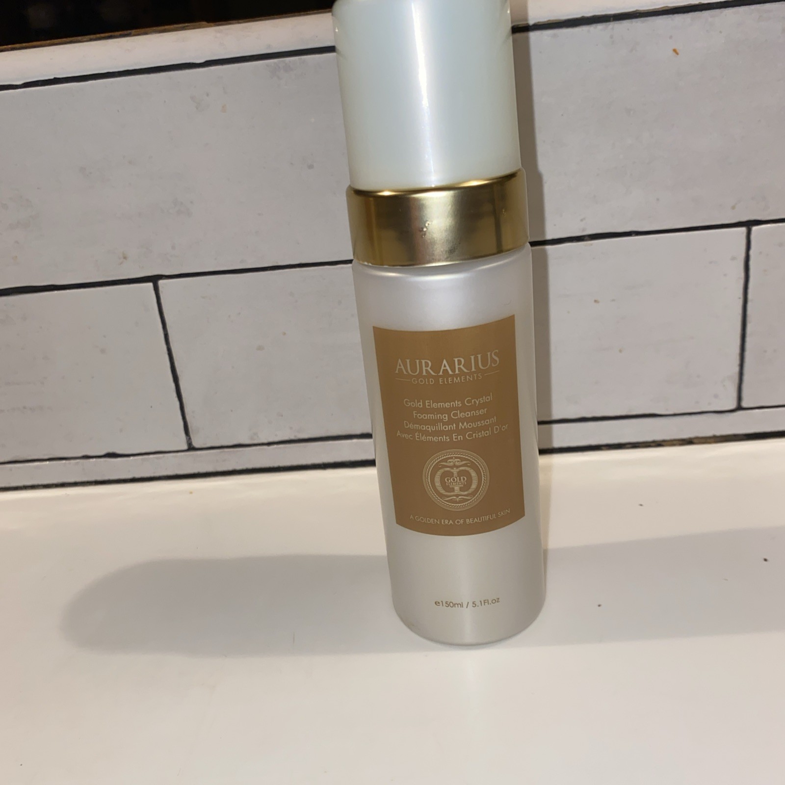 Aurarius Gold Elements Royal crystal foam cleanser