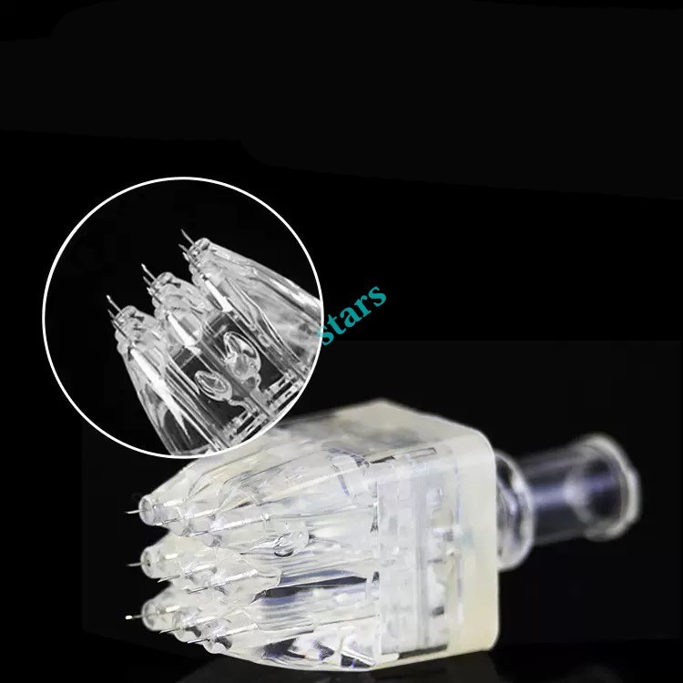 Crystal Multi Needle 9Pins Microneedle 34G-1.2/1.5mm For Beauty Facial Skin Care