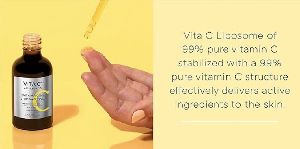 MISSHA Vita C Plus Ascorbic Acid 27 Expert Ampoule 17g Brightening, Dark Spot