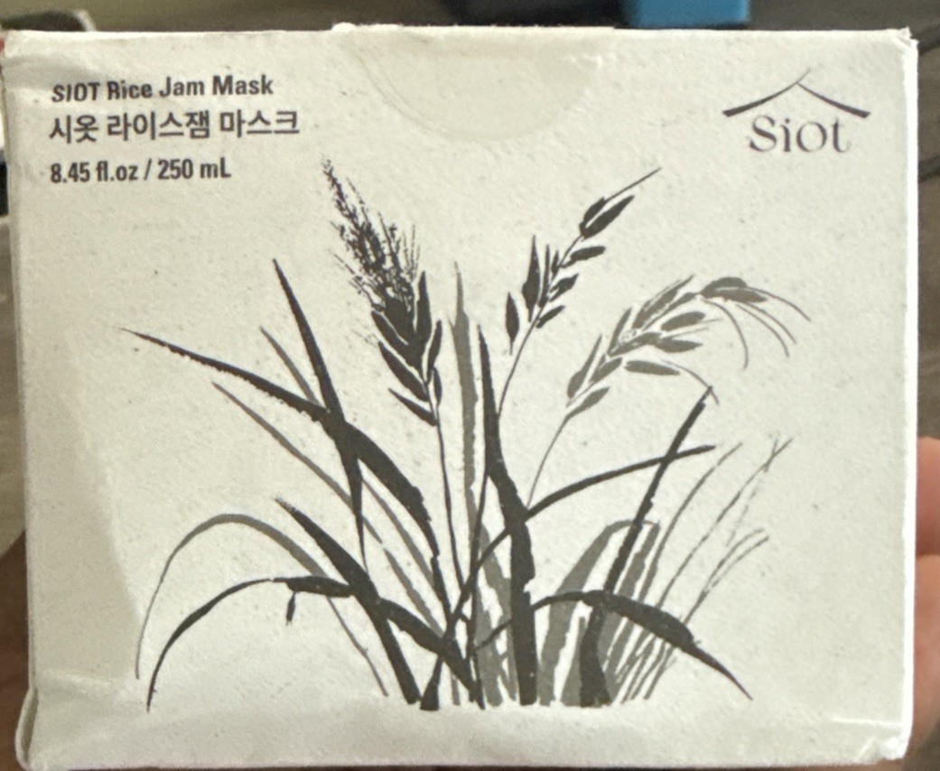 Rice Jam Mask 8.45 Oz– Korean Icheon Rice Face & Body Mask for Deep Cleansing