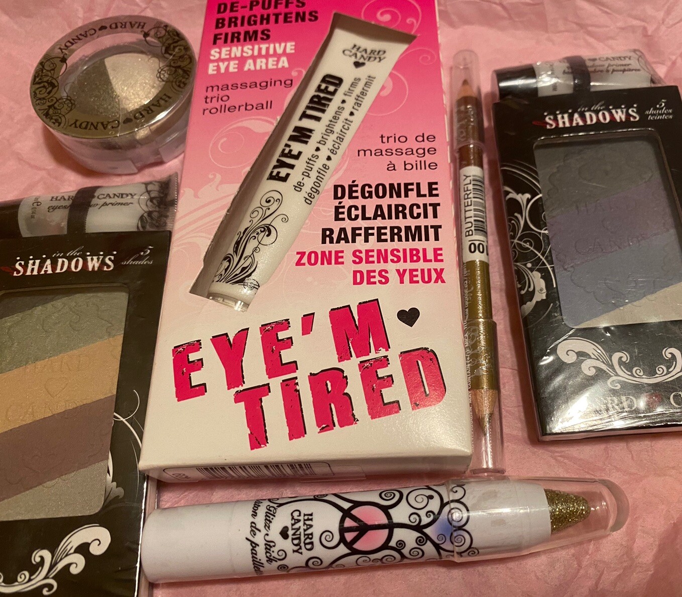 Hard Candy Eye’M Tired Massaging Rollerball Eye Serum & More! Bundle As Shown💖