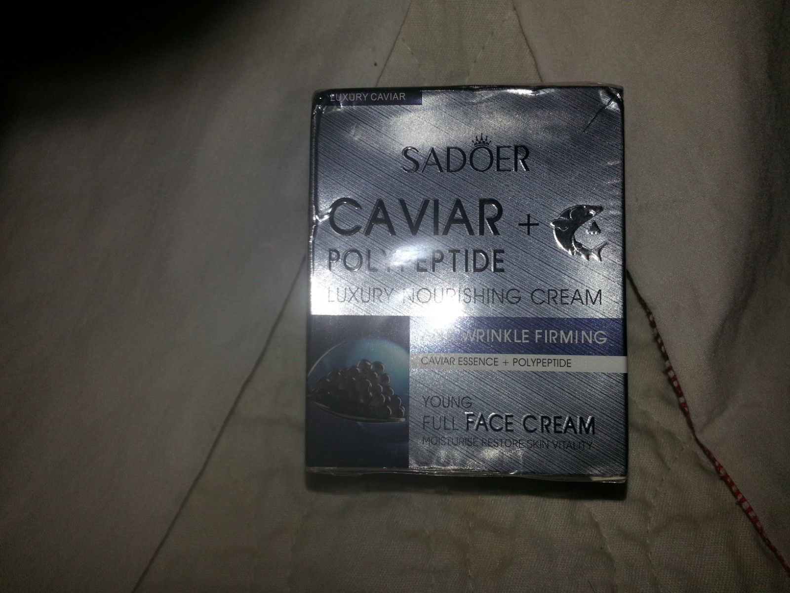 Black Caviar Polypeptide Anti-Wrinkle Luxury Nourishing Facial Cream