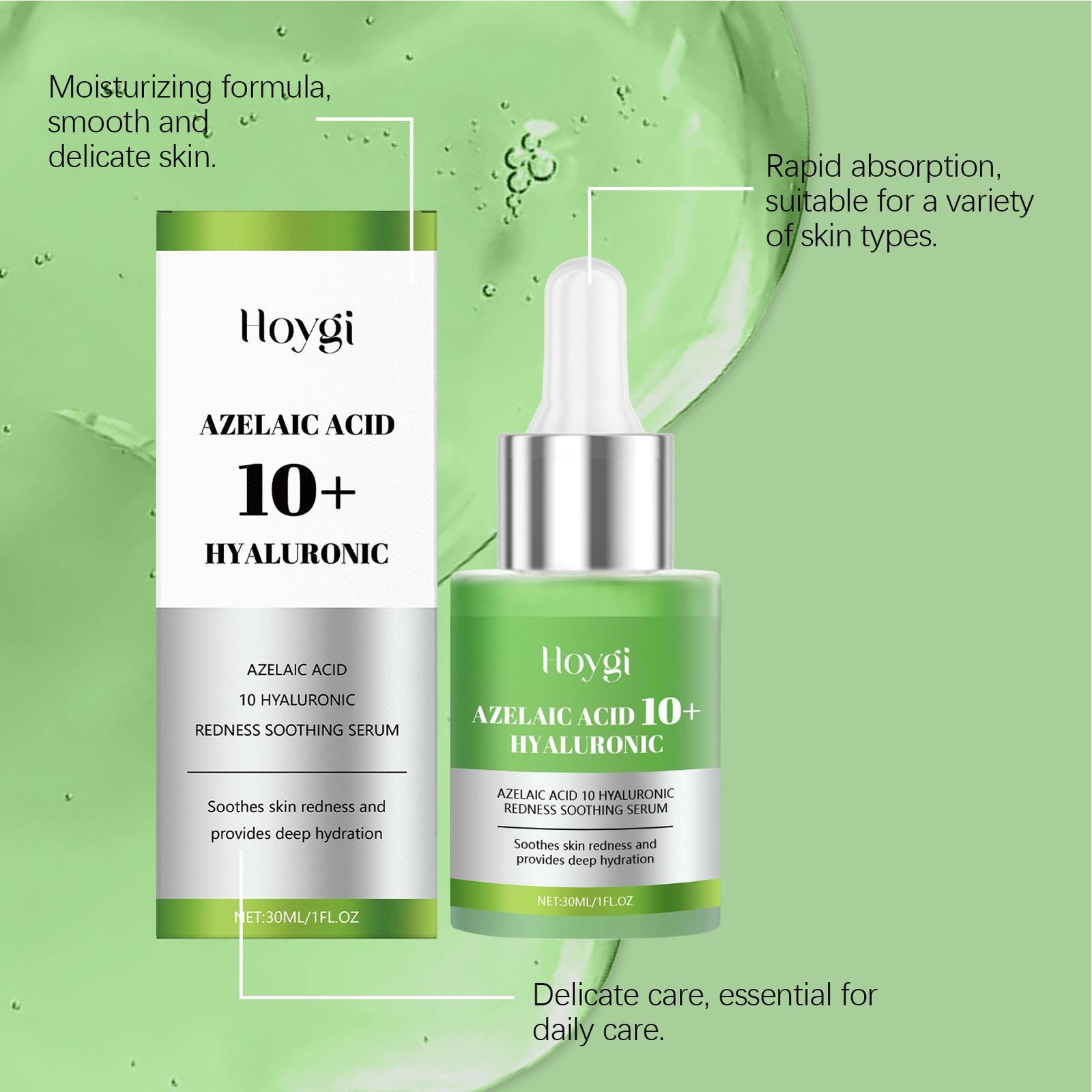 Azelaic Anua Acid Azelaic Acid 10 Hyaluron Redness Soothing Serum, 30ml/ 1.01 fl