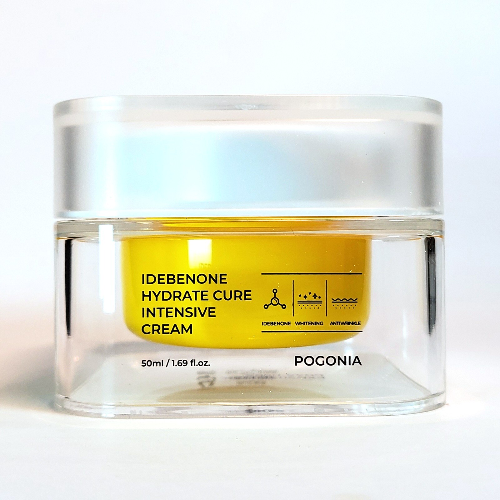 Pogonia Idebenone Hydrate Cure Intensive Cream 50ml Wrinkle Moisturizer K-Beauty