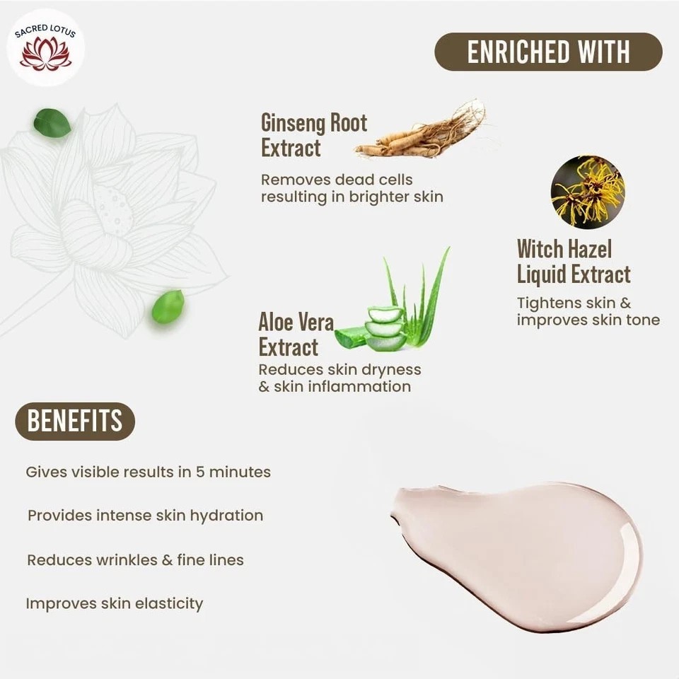 Mitchell USA Lift & Firm Anti Aging Tighten Serum Lotus Seed Extract AdvPro 30ml