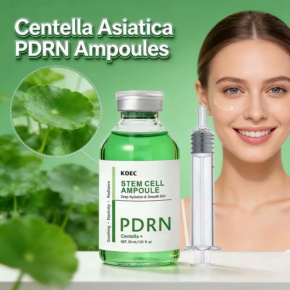 PDRN Centella Skin Care Ampoule Moisturizing Facial Serum | 2 pcs of 30 ml