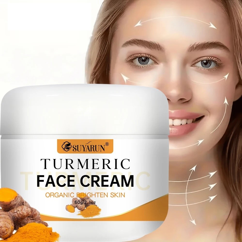 Turmeric Face Cream – Anti-Aging & Brightening, Oil-Free Moisturizer 100g