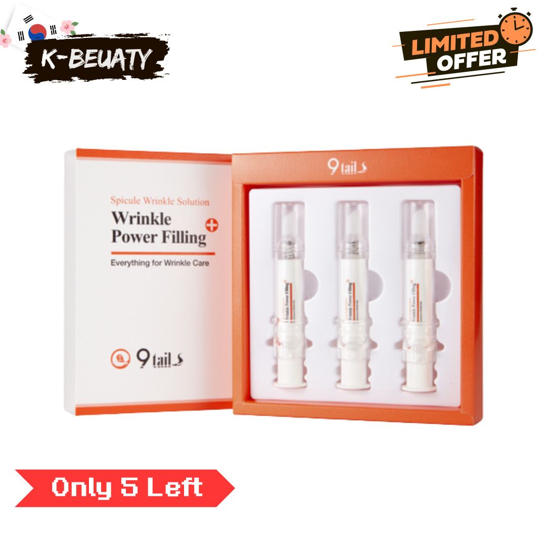 9tails Wrinkle Power Filling (Syringe Type) – Instant “Lifting” and Long-term KO