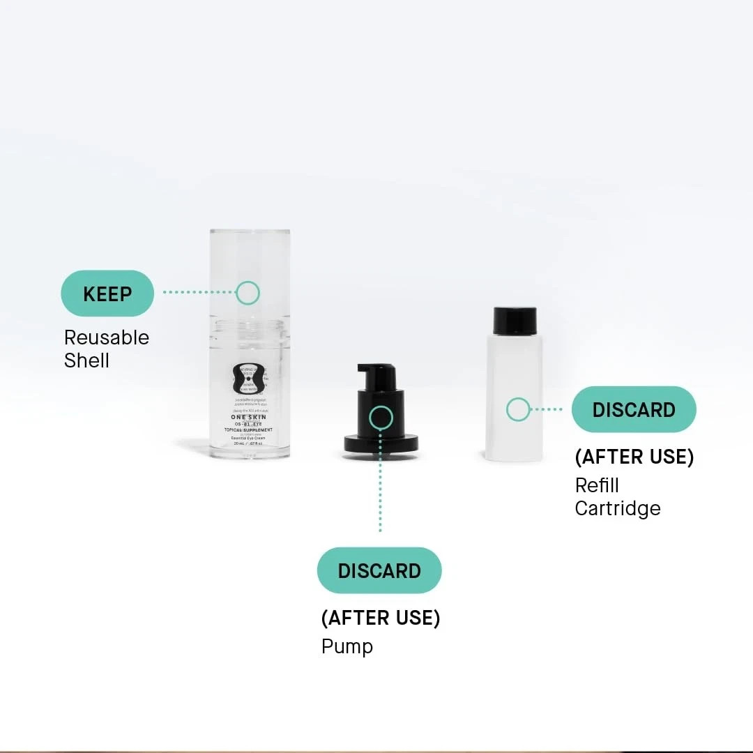 oneskin EYE OS-01 Peptide Skin Longevity Eye Cream – Improves Hydration and F…