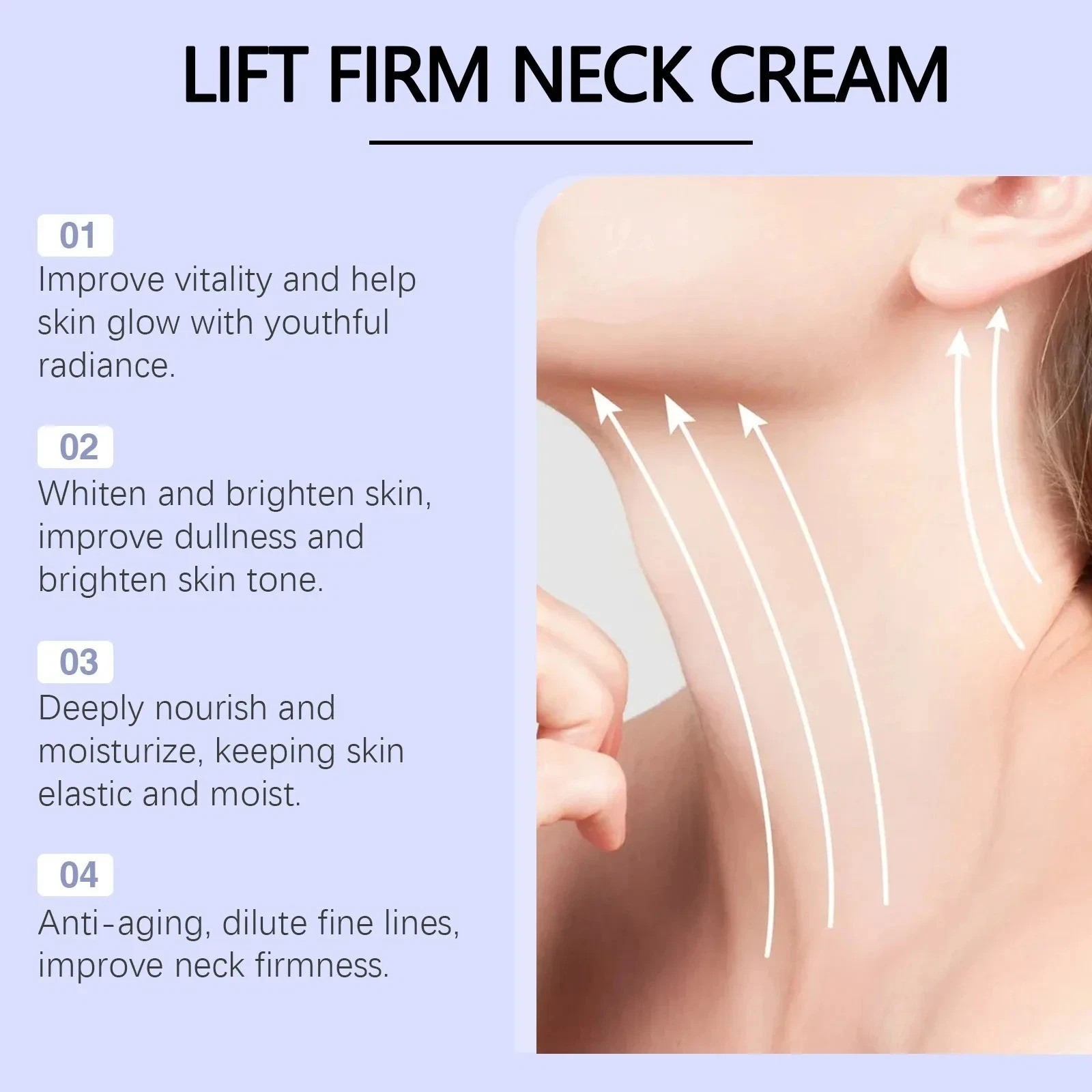 Go New Pure Beauty Tighten & Lift Neck Firming Cream – Anti-Aging Neck Creams