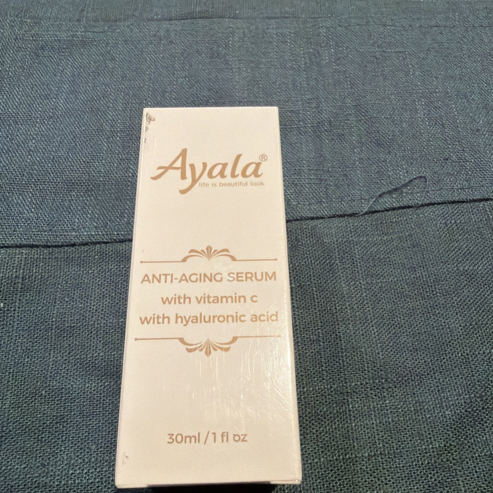 AYALA Anti-Aging Serum With Vitamin C & Hyaluronic Acid, 1 fl oz