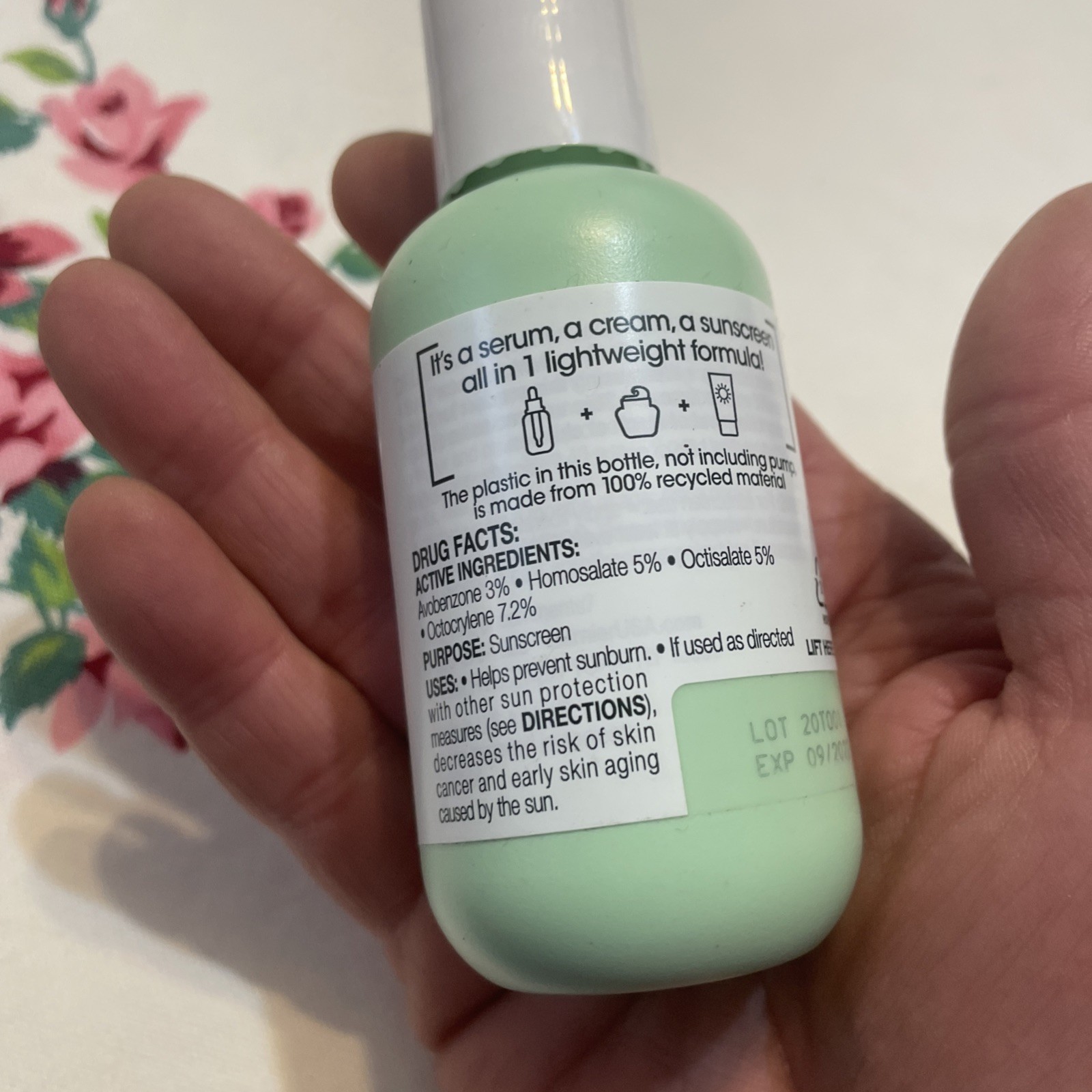 Garnier Green Labs HyaluMelon 3In1 Replumping Serum SPF30 RETIRED Dated Sse