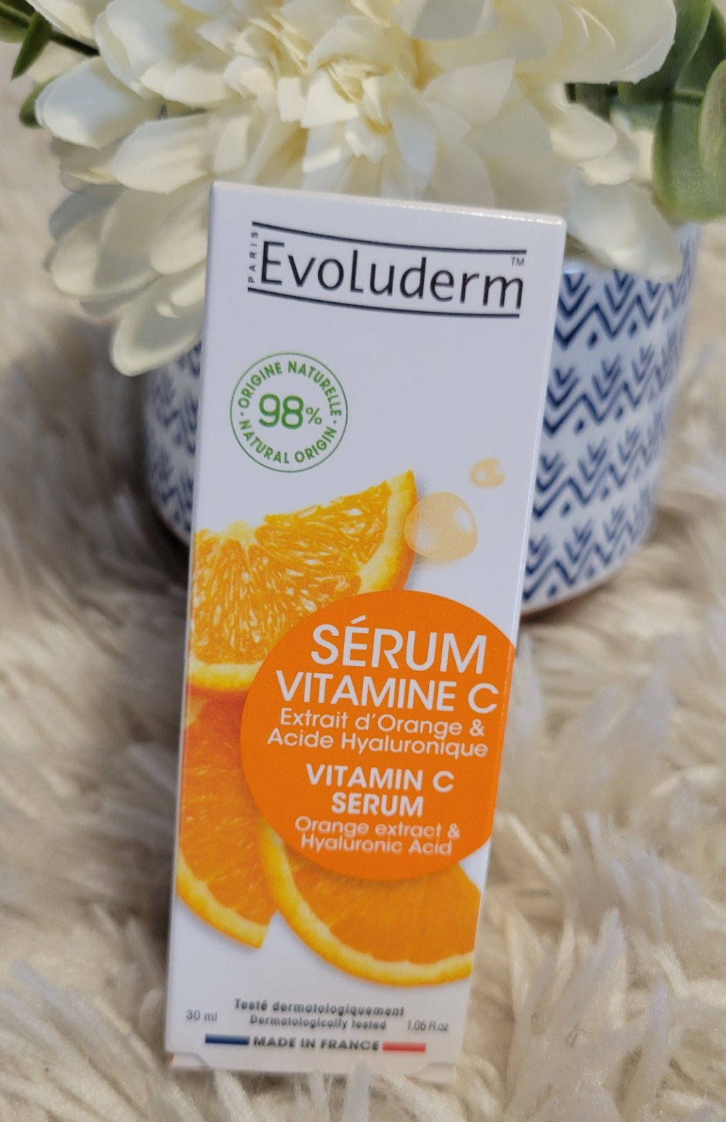 Evoluderm Vitamin C Serum Energizing & Antioxidant – 30 ml/1.05 fl oz -Exp 1/28