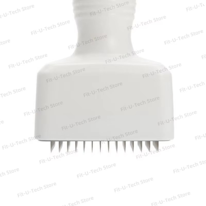 Adjustable Derma Stamp for Beard Growth & Face – 140 Titanium Micro-Needles