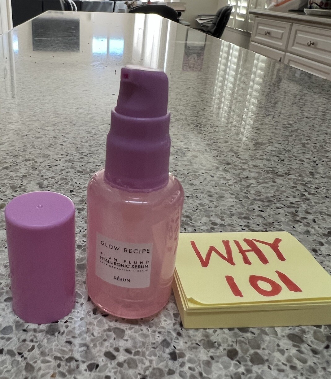 GLOW RECIPE Plum Plump Hyaluronic Serum HYDRATION GLOW .34oz/10mL Deluxe SIZE