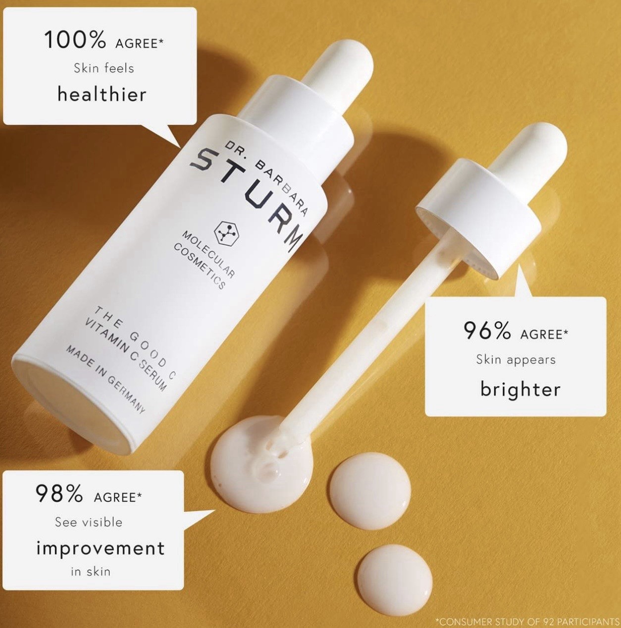 Dr Barbara Sturm The Good C Vitamin C Serum Full Size 30ml $160 NEW